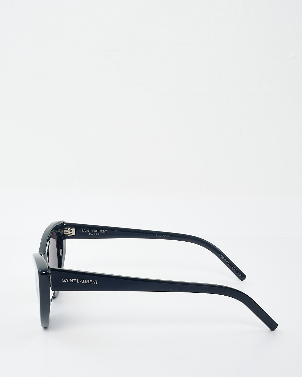 Saint Laurent Black Acetate SL213 Lily Sunglasses