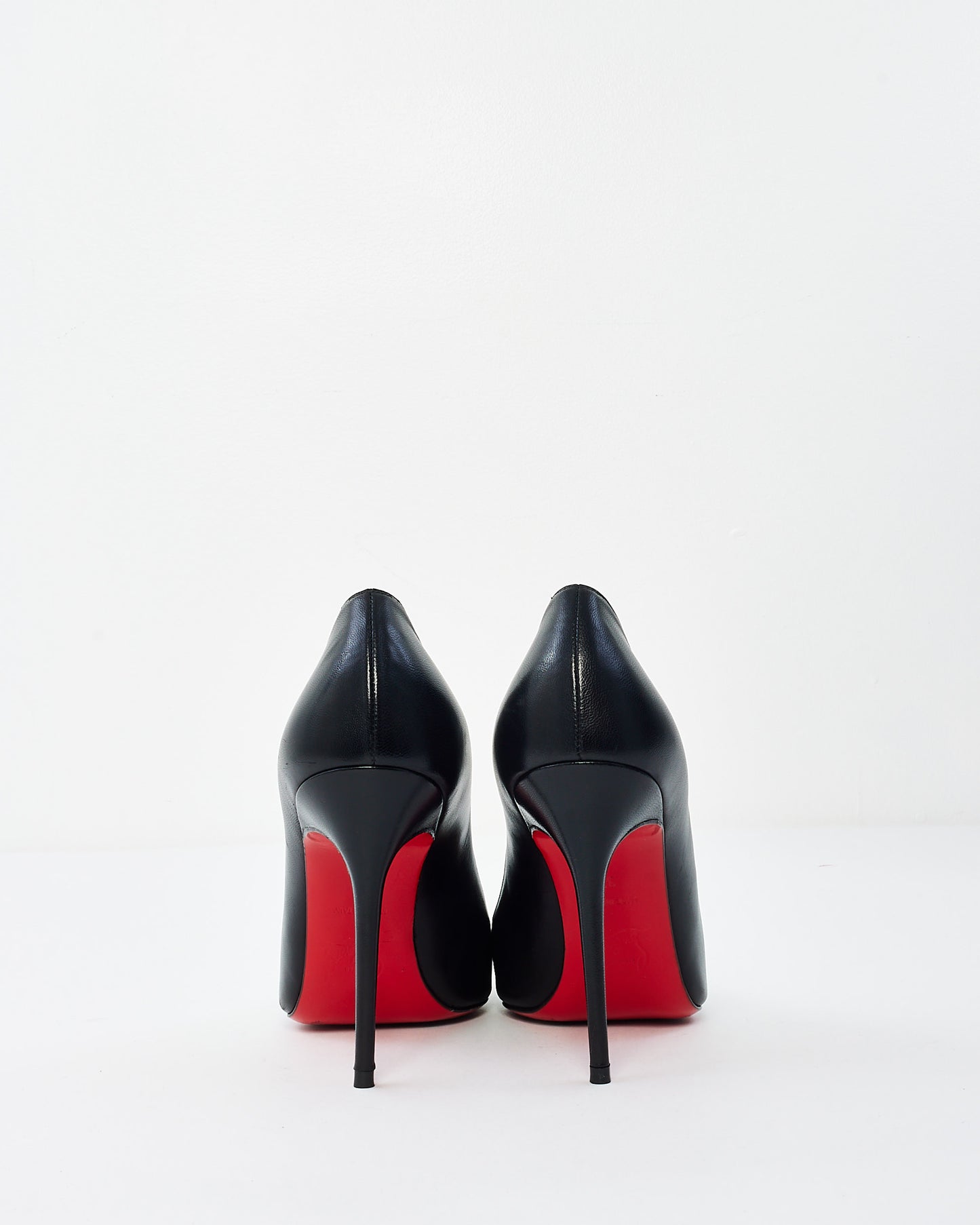 Christian Louboutin Black Leather So Kate 120mm Pumps  - 37