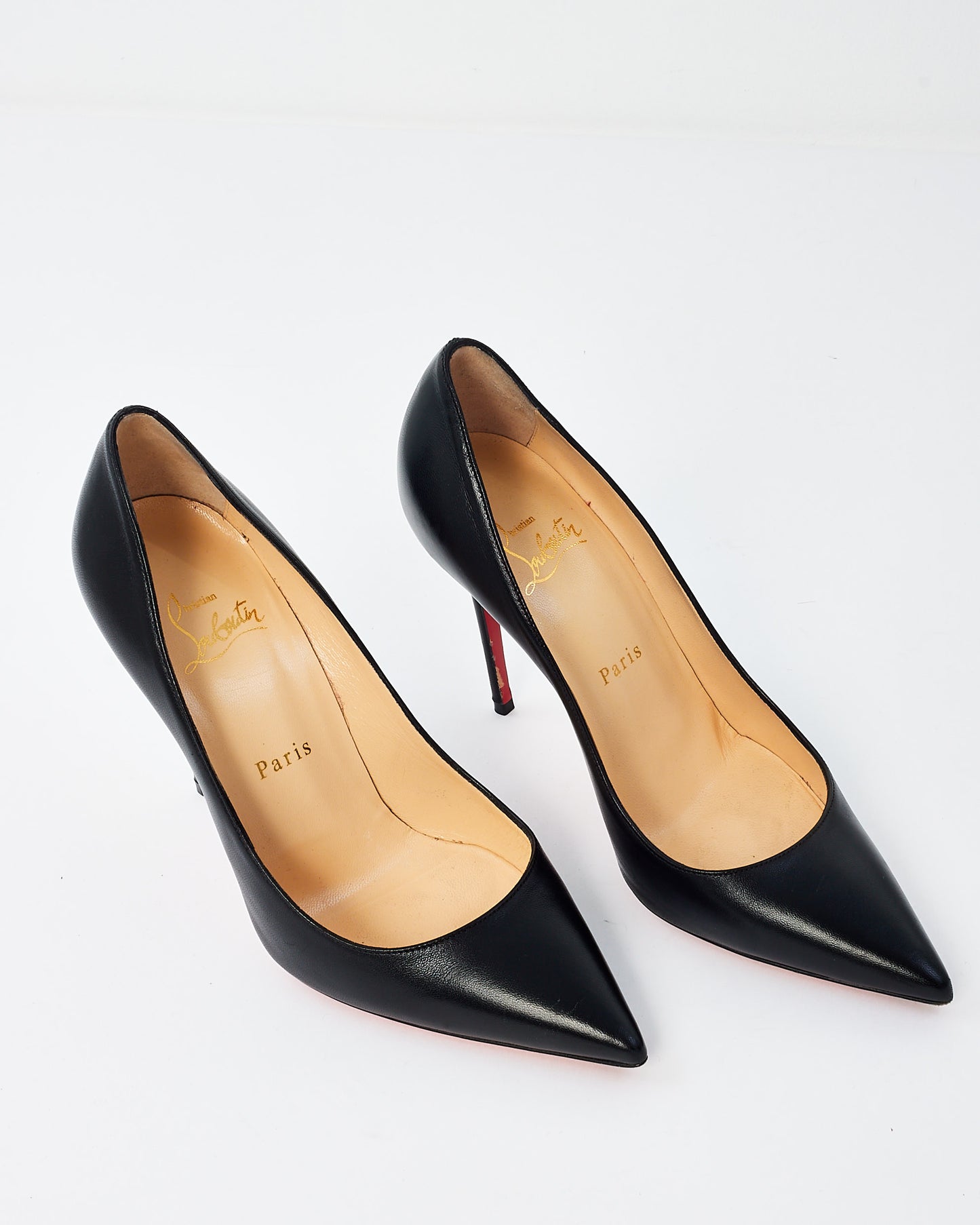 Christian Louboutin Black Leather So Kate 120mm Pumps  - 37