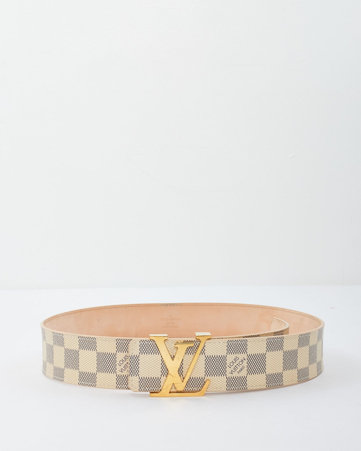 Louis Vuitton Damier Azur Coated Canvas Belt - 80/32