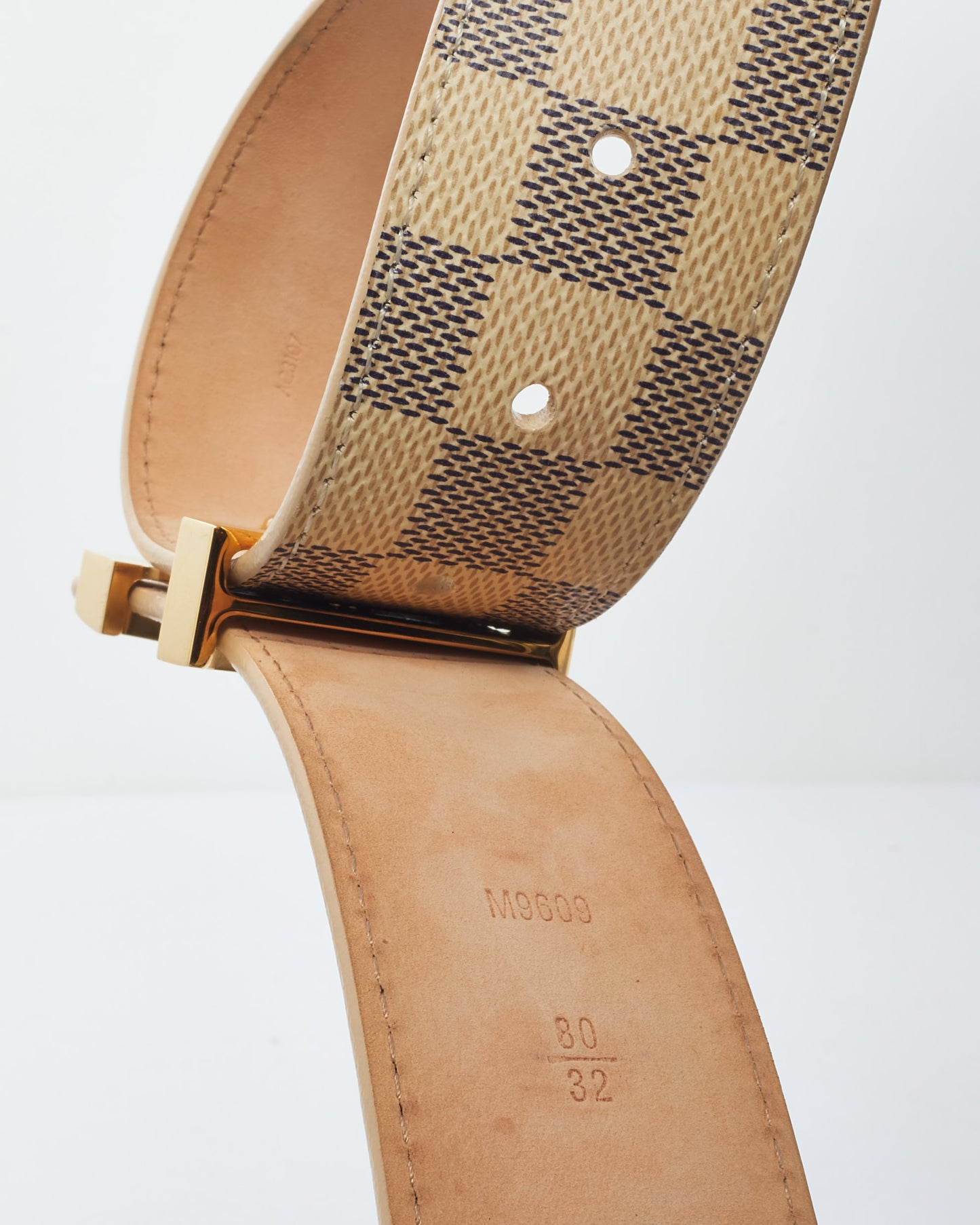 Louis Vuitton Damier Azur Coated Canvas Belt - 80/32