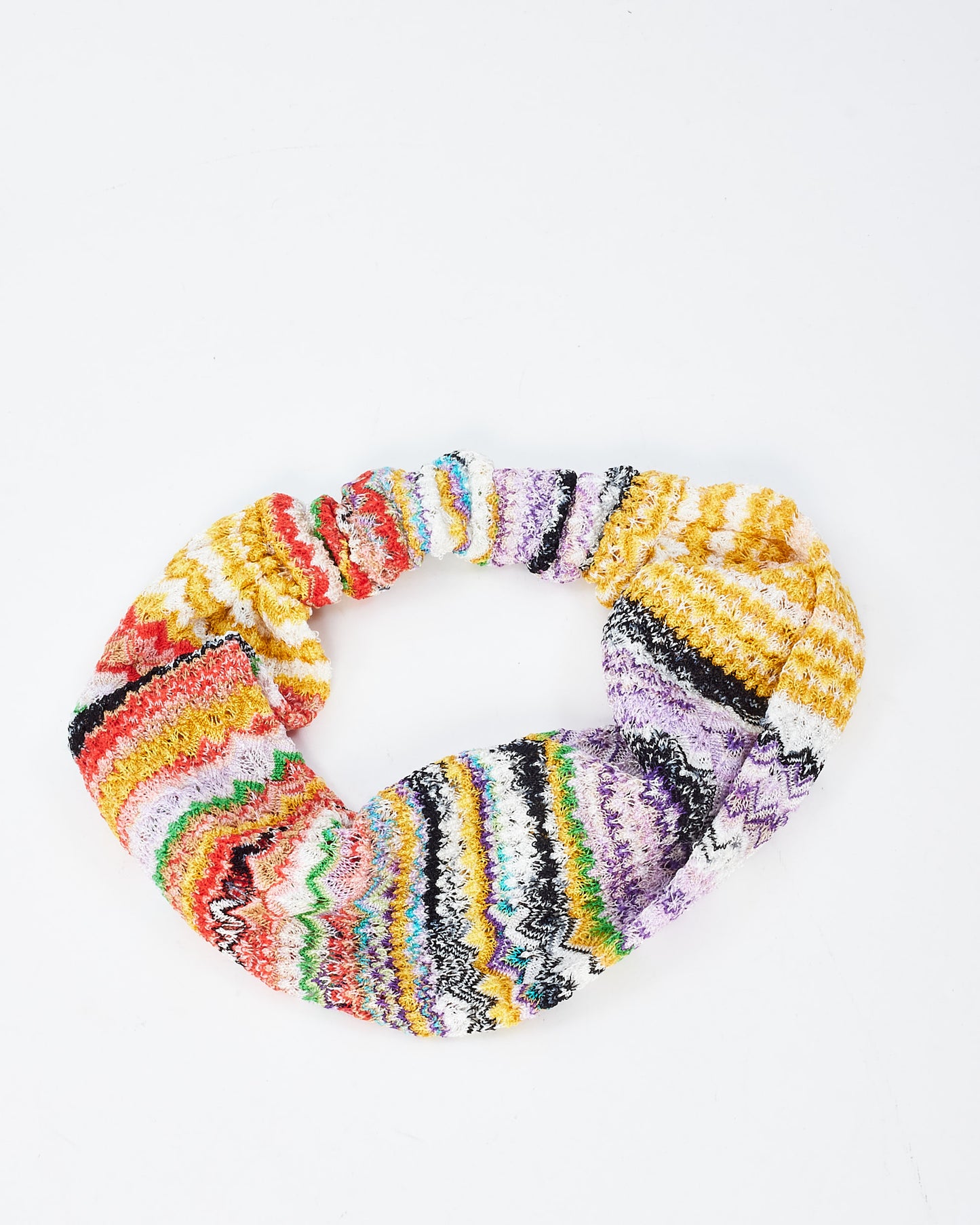 Missoni Multicolor Knit Headpiece