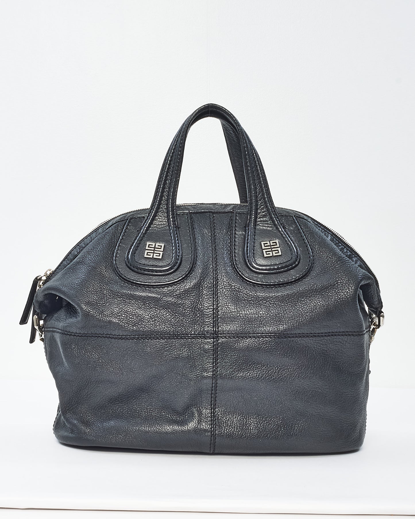 Givenchy Black Leather Nightingale Shoulder Bag