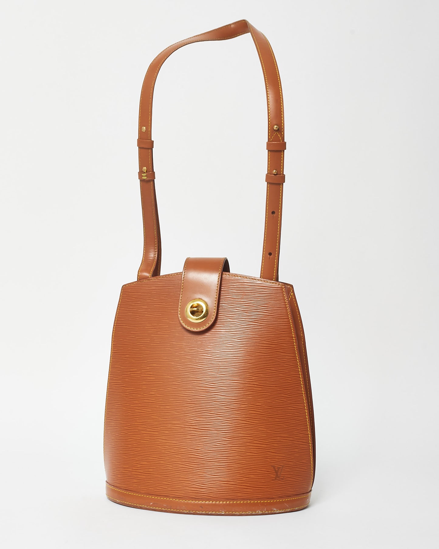 Louis Vuitton Tan Epi Leather Cluny Bag