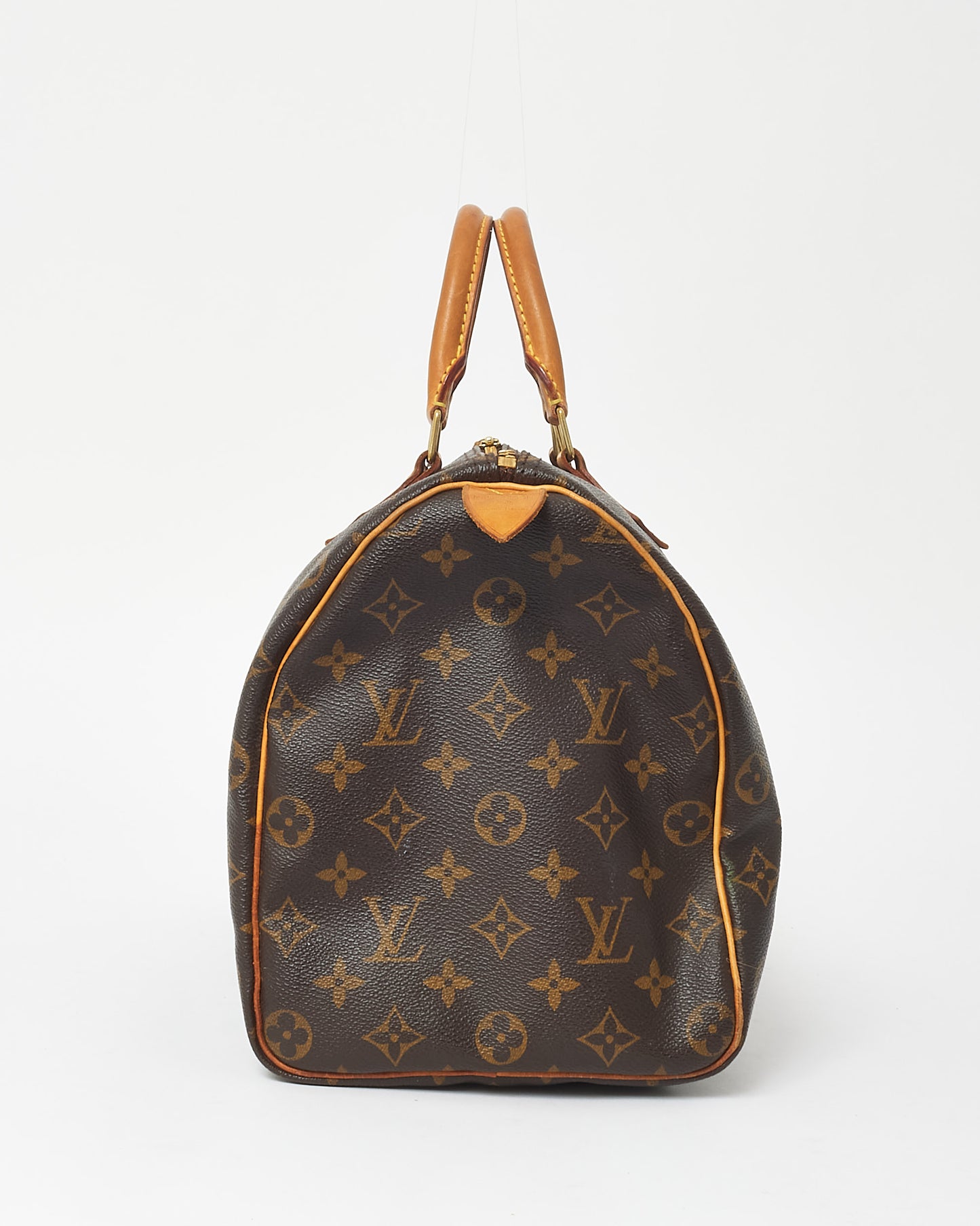 Louis Vuitton Monogram Coated Canvas Speedy 35 Bag