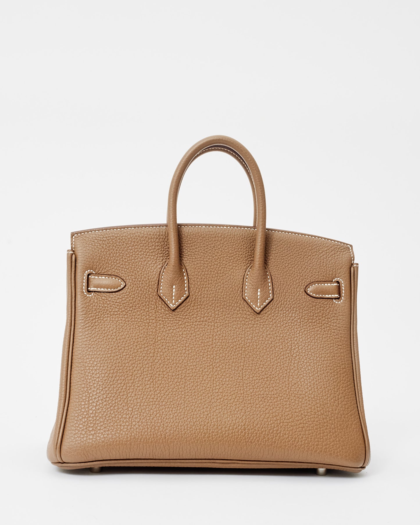 Hermès Etoupe Togo Leather Birkin 25 SHW