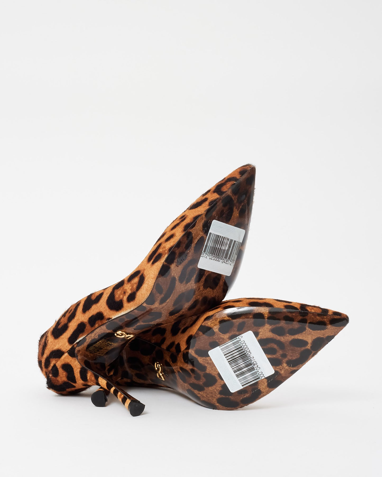 Dolce & Gabbana Leopard Pony Hair Pumps - 40