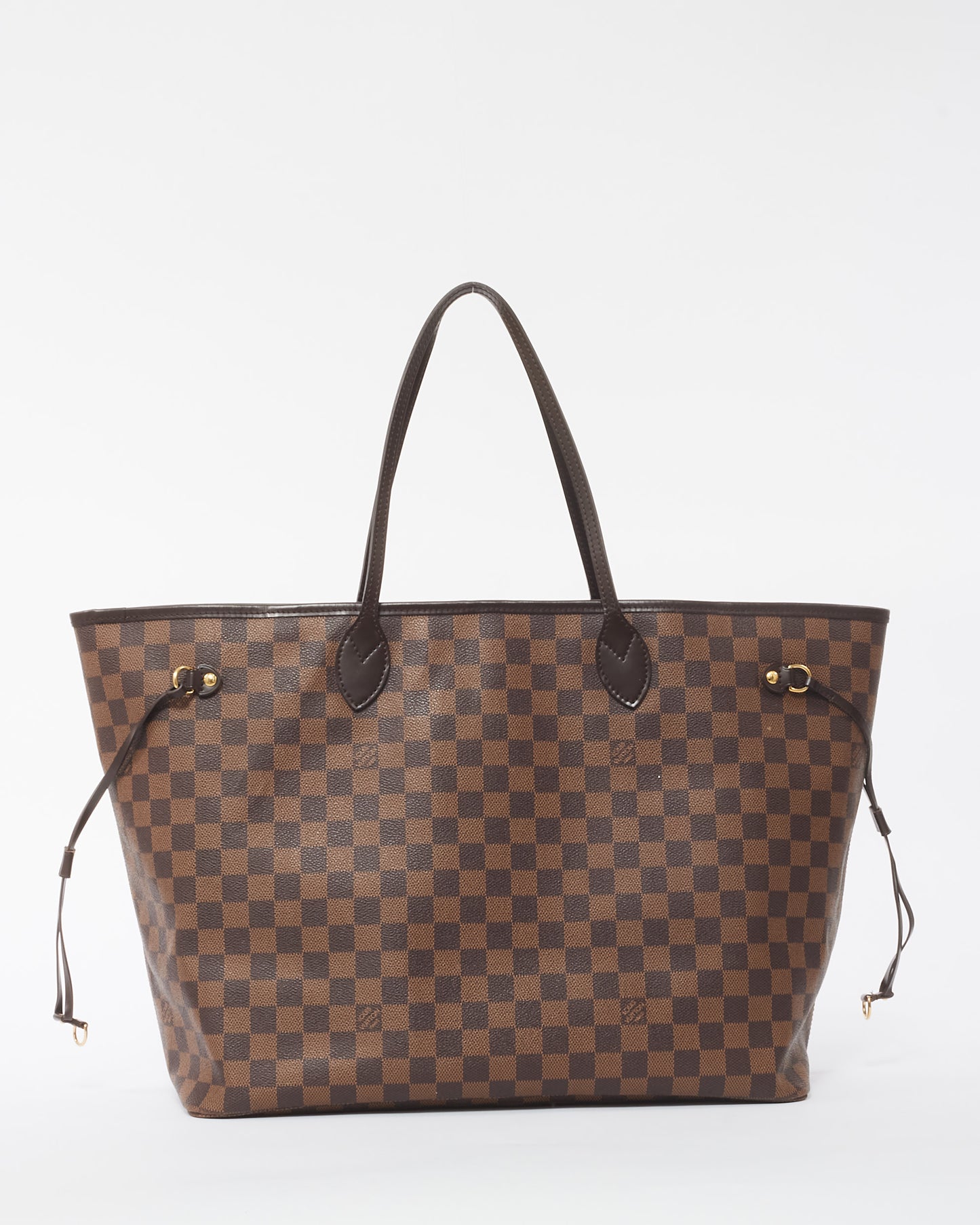 Louis Vuitton Damier Ebene Coated Canvas GM Neverfull NO POUCH