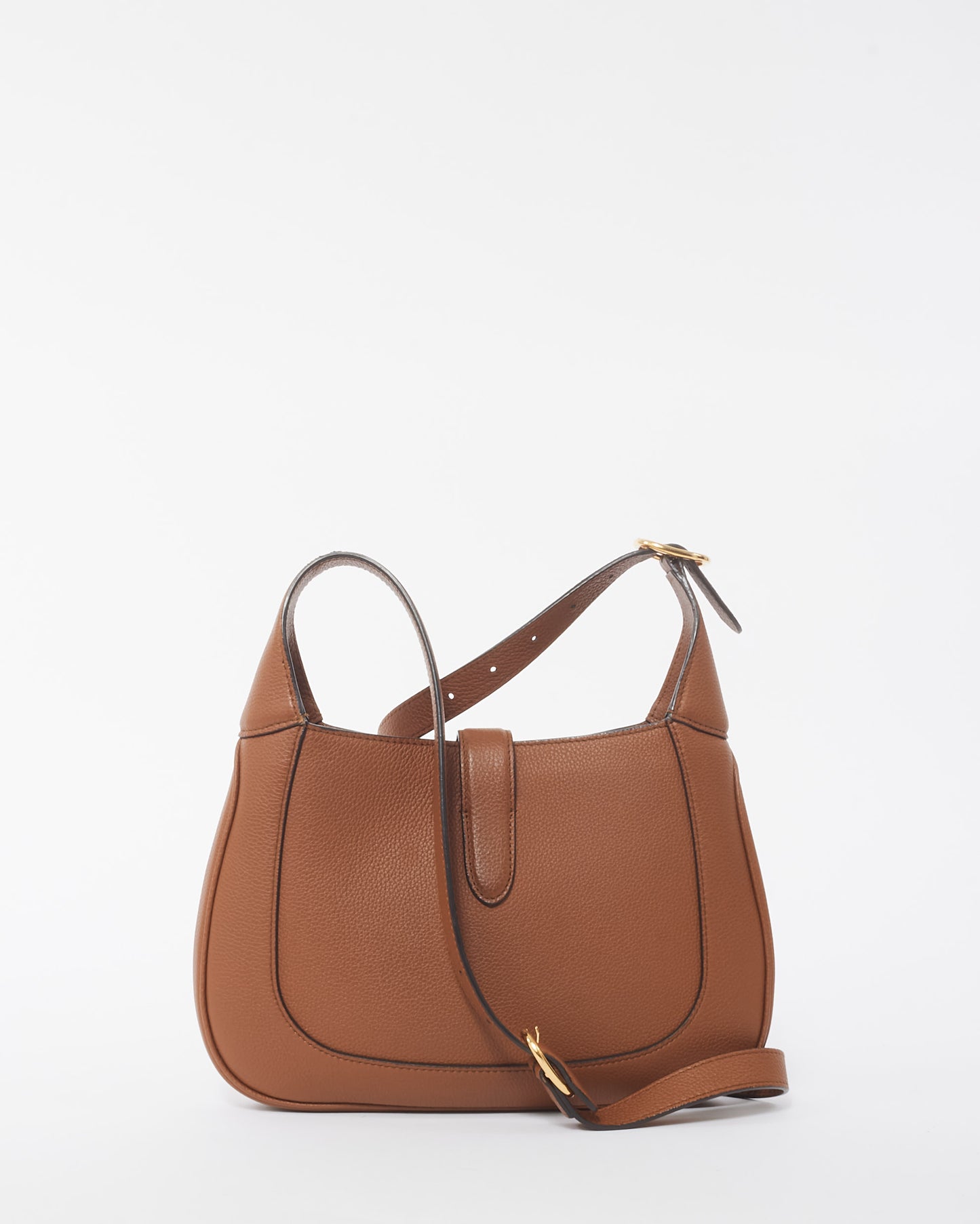 Gucci Brown Leather Small Jackie Shoulder Bag