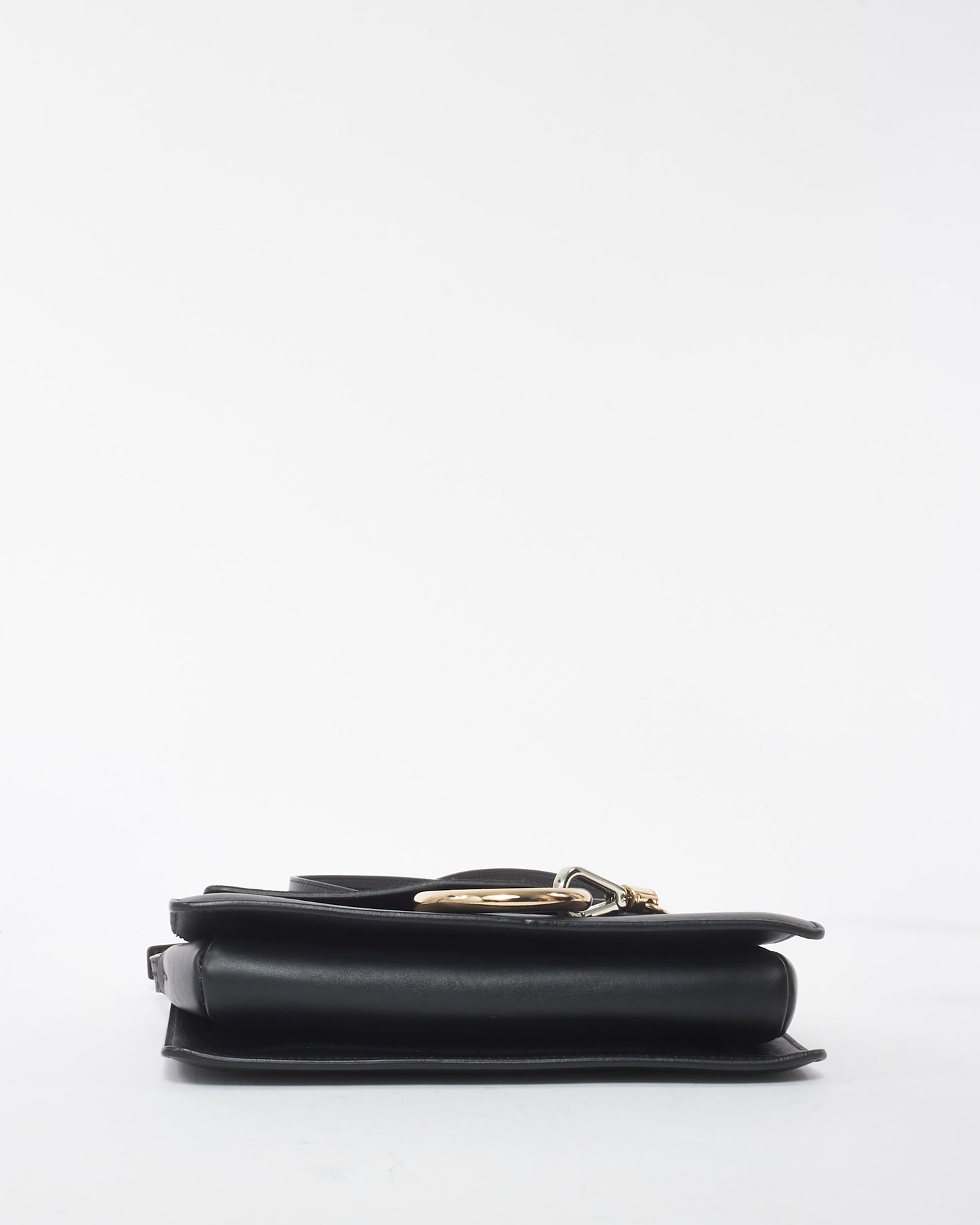 Chloé Black Suede & Leather Faye Crossbody Bag