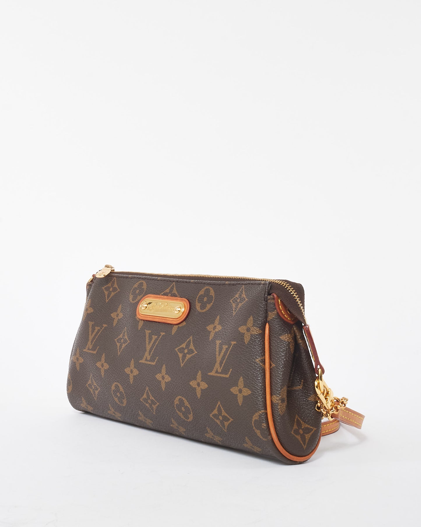 Louis Vuitton Coated Canvas Monogram Eva Clutch