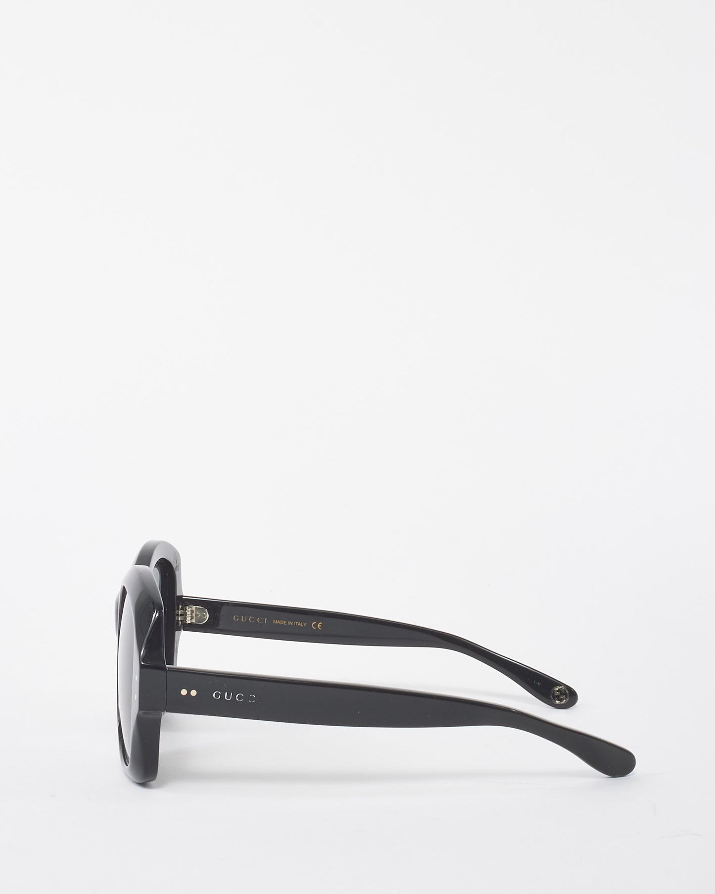 Gucci Black Acetate Square GG0624S Sunglasses