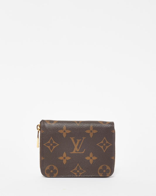 Louis Vuitton Monogram Canvas Zippy Coin Purse Wallet