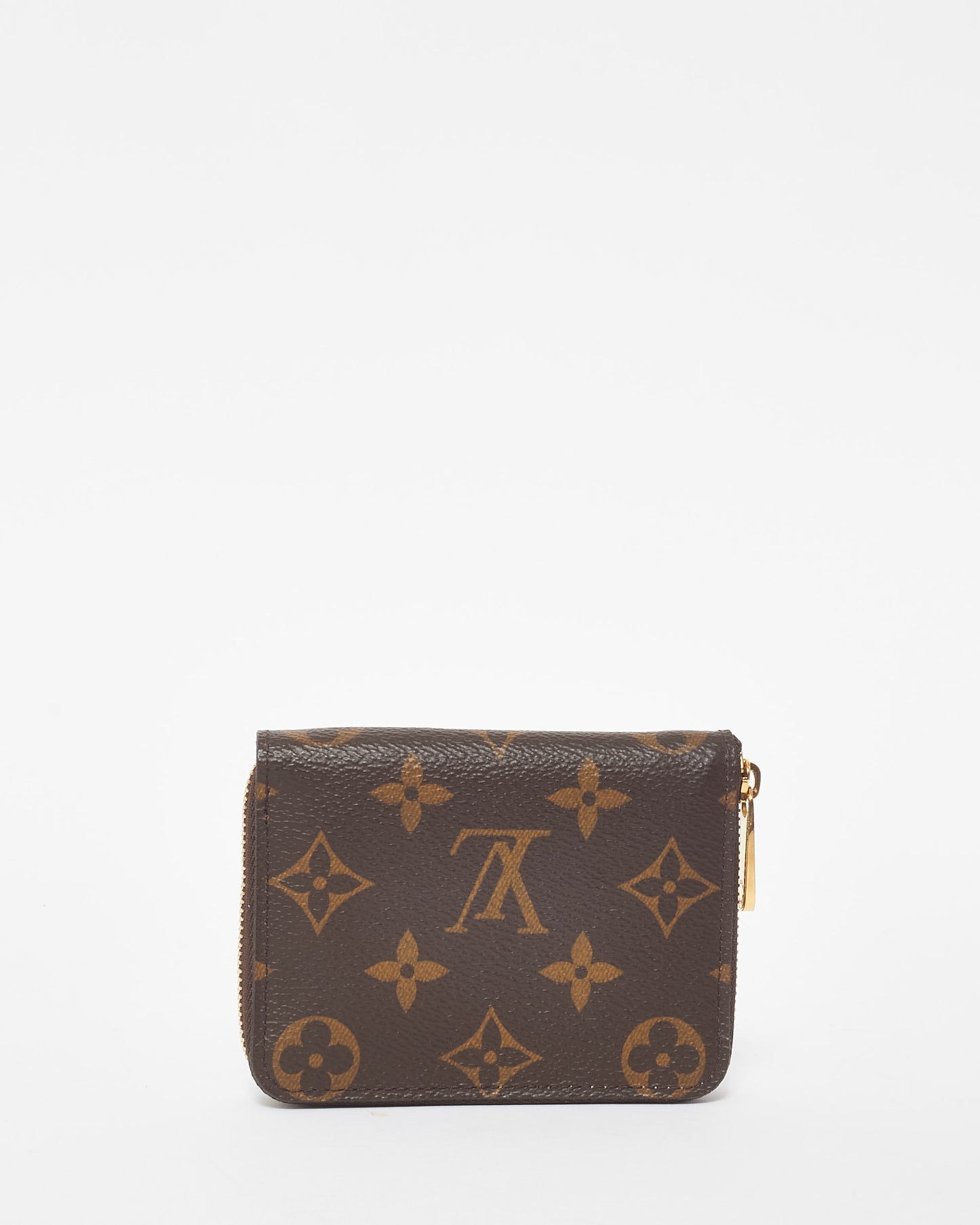 Louis Vuitton Monogram Canvas Zippy Coin Purse Wallet