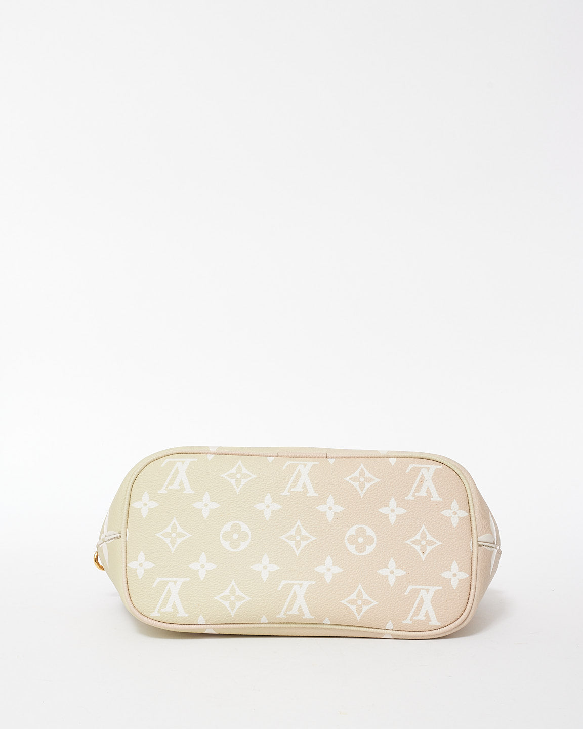 Louis Vuitton Taupe White & Pink Gradient Monogram Leather PM Marshmallow Bag