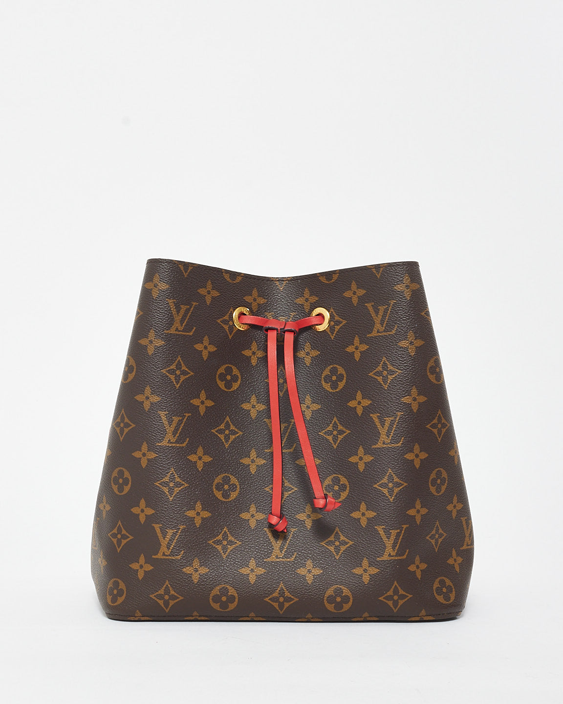 Louis Vuitton Red Monogram Canvas NéoNoé Bucket Bag