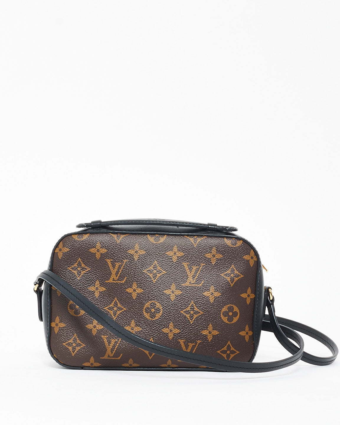 Louis Vuitton Monogram Coated Canvas & Leather Saintonge Camera Bag