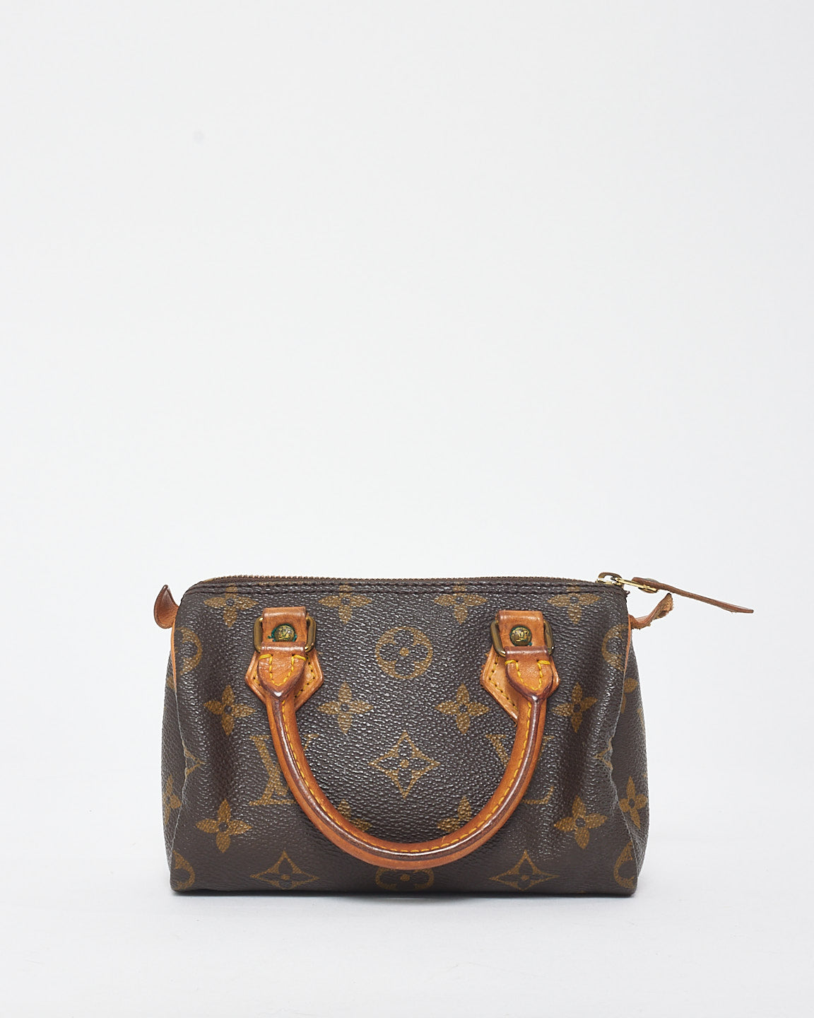 Louis Vuitton Vintage Monogram Canvas Nano Speedy w/ Strap