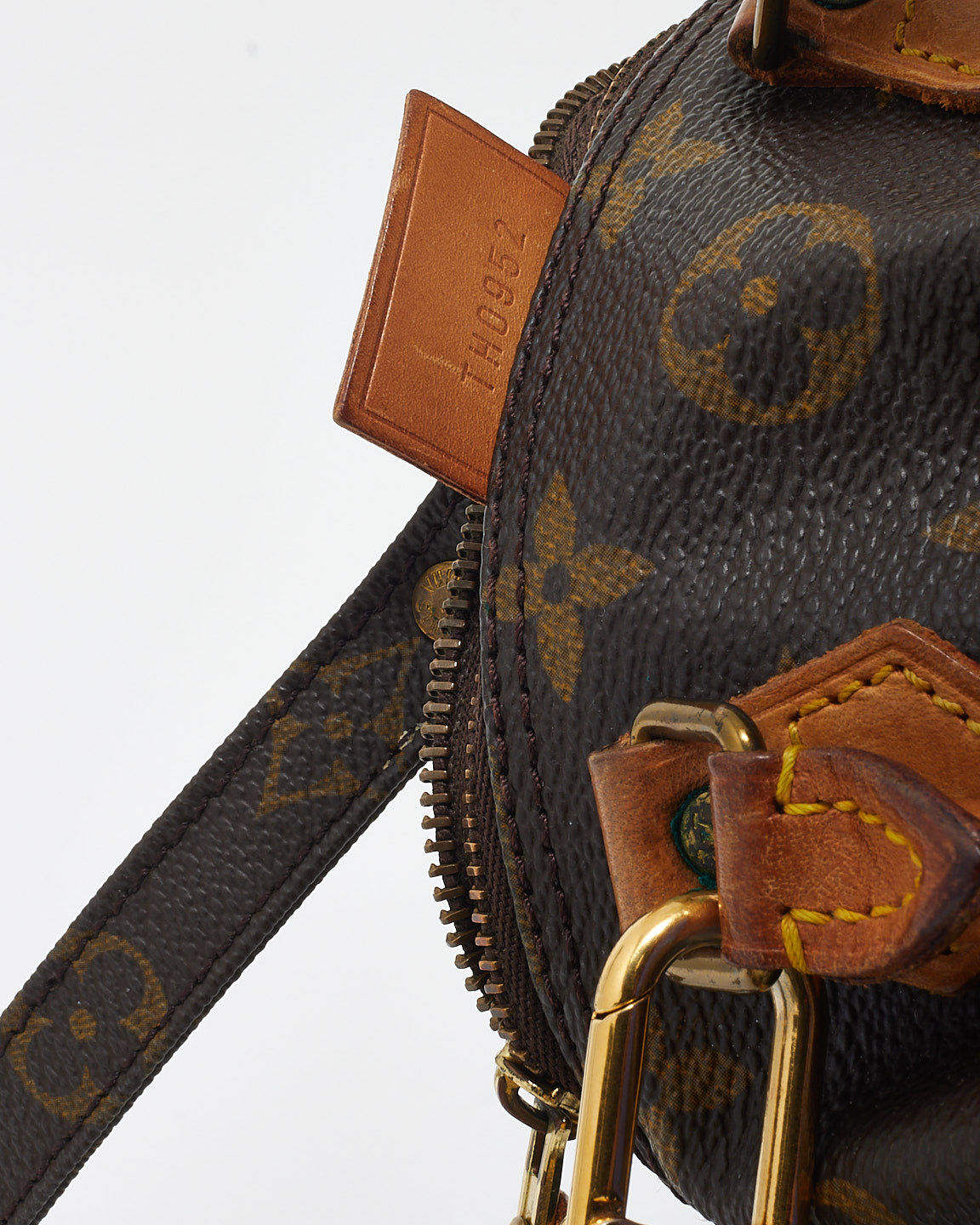 Louis Vuitton Vintage Monogram Canvas Nano Speedy w/ Strap