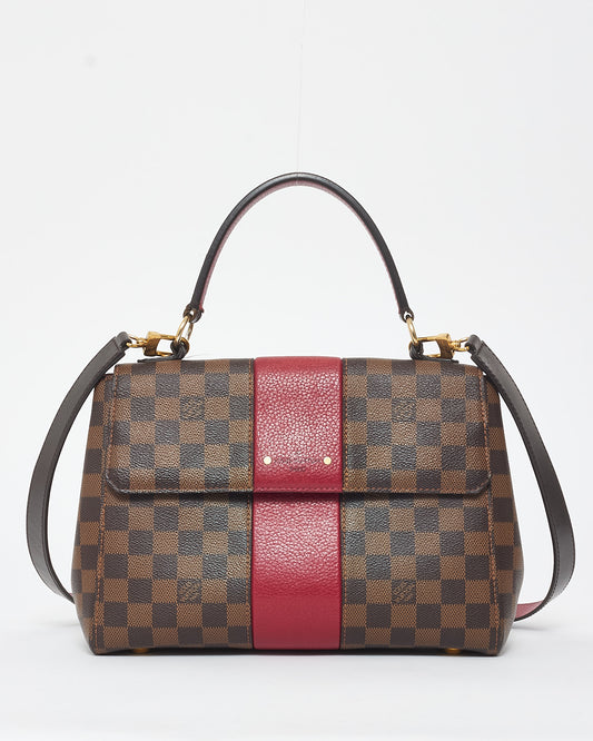 Louis Vuitton Damier Ebene & Fuchsia MM Bond Street 2Way Bag