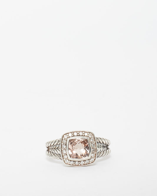 David Yurman Morganite & Diamond Petite Albion - 7