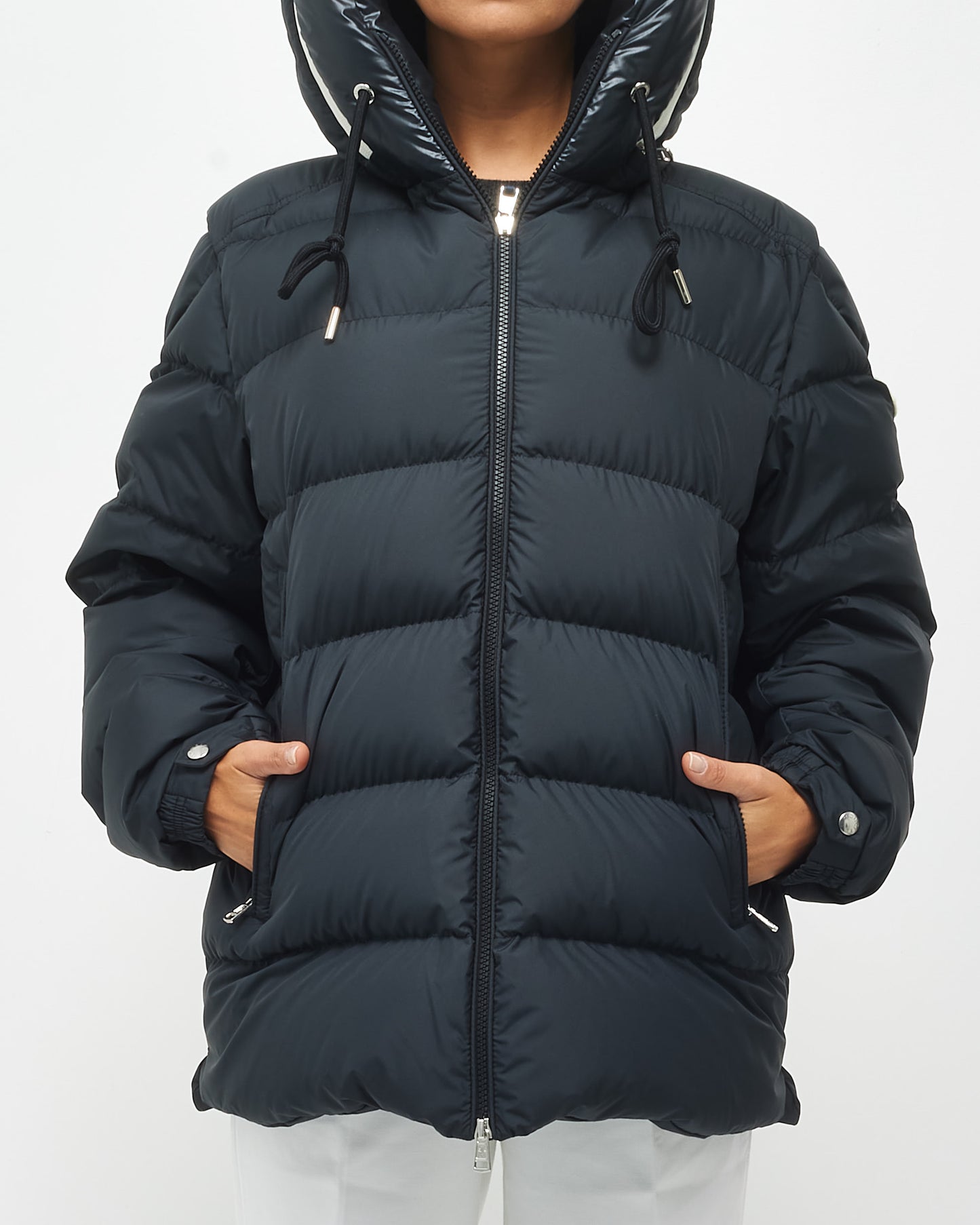 Moncler Black Nylon Down Men's Puffer Jacket - 5