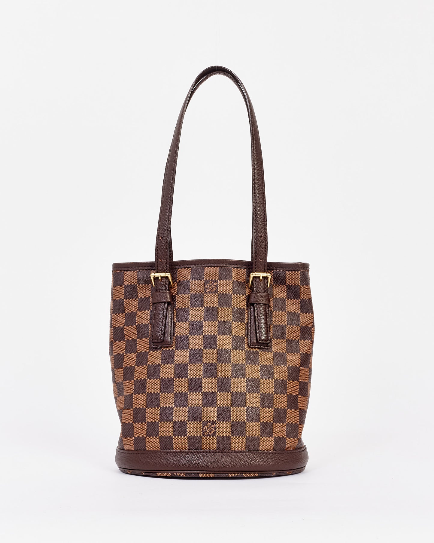 Louis Vuitton Damier Ebene Canvas Marais Bucket Bag