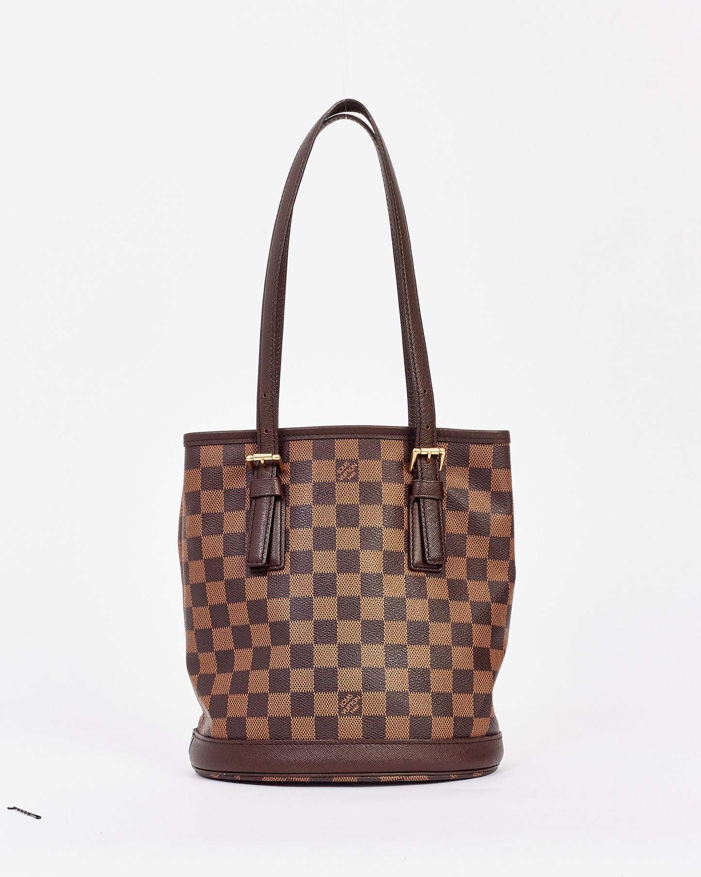 Louis Vuitton Damier Ebene Canvas Marais Bucket Bag