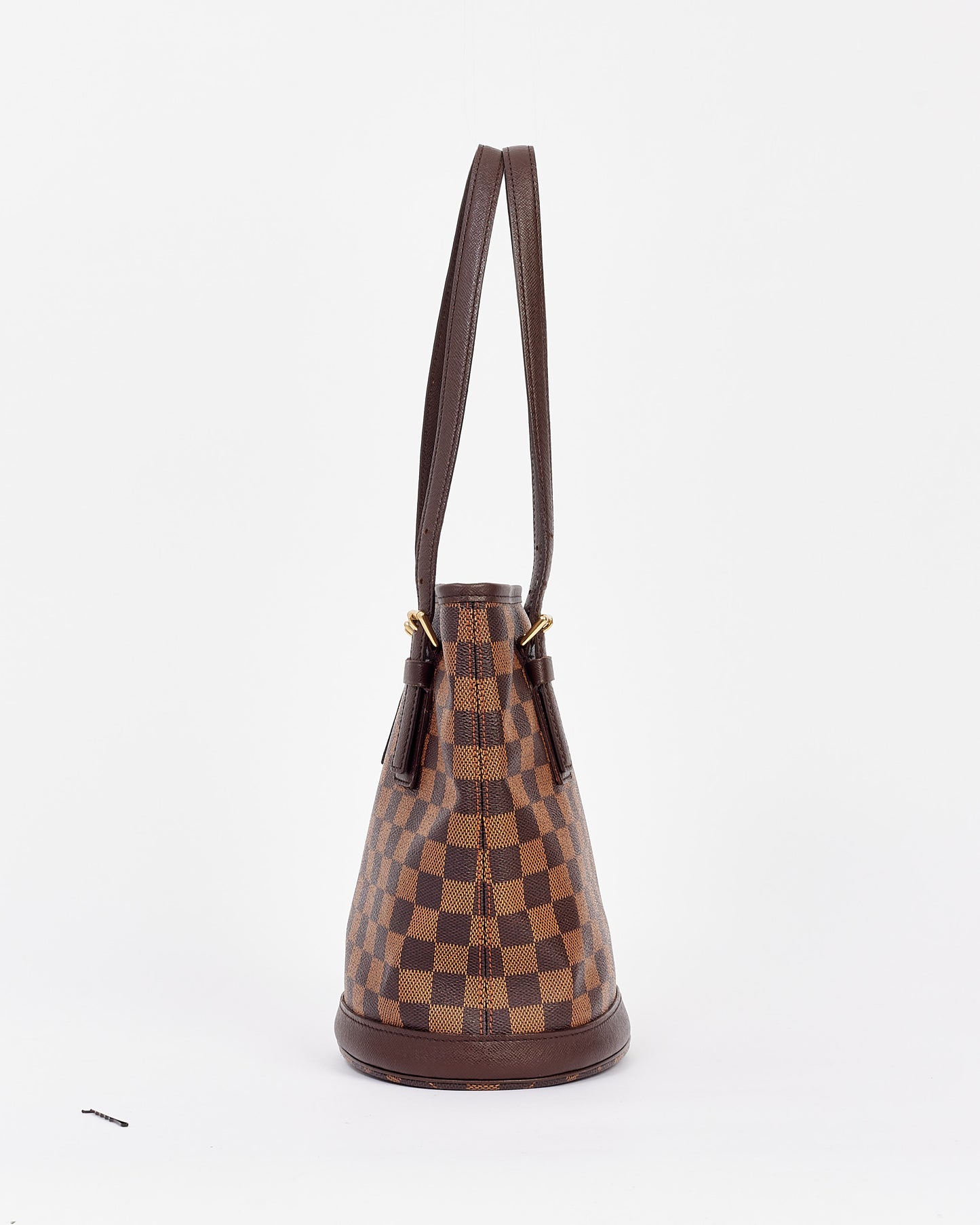 Louis Vuitton Damier Ebene Canvas Marais Bucket Bag