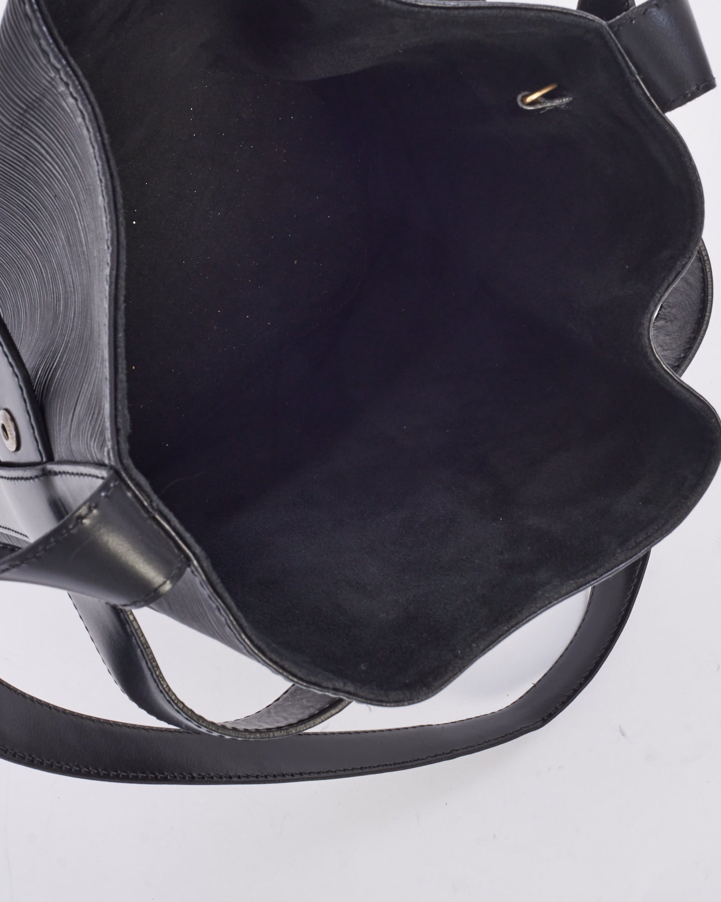 Louis Vuitton Black Epi Leather Sac Epaule 27 Bucket Bag