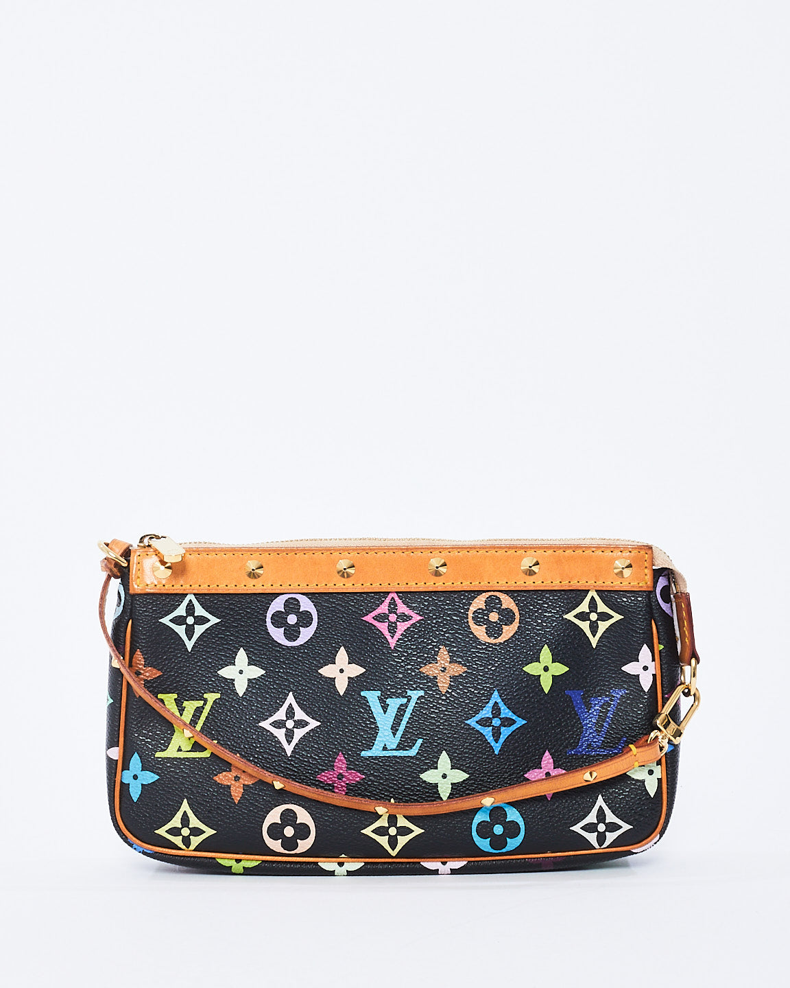 Louis Vuitton Black Monogram Multi Murakami Pochette Accessoires