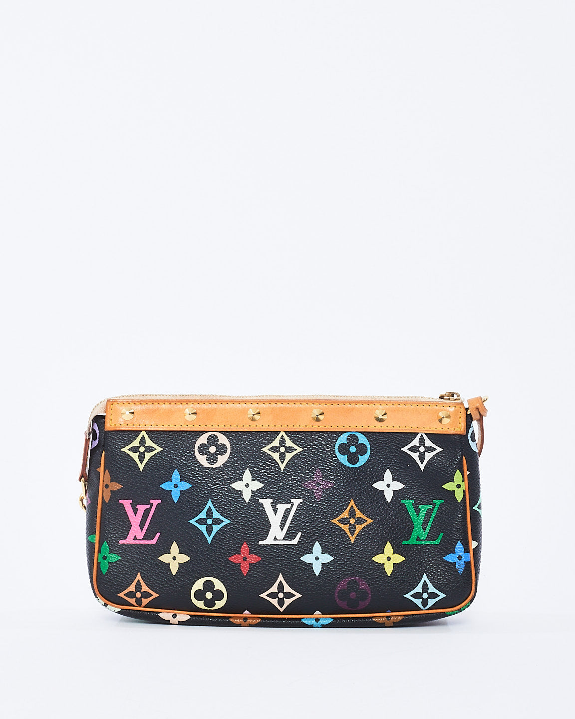 Louis Vuitton Black Monogram Multi Murakami Pochette Accessoires