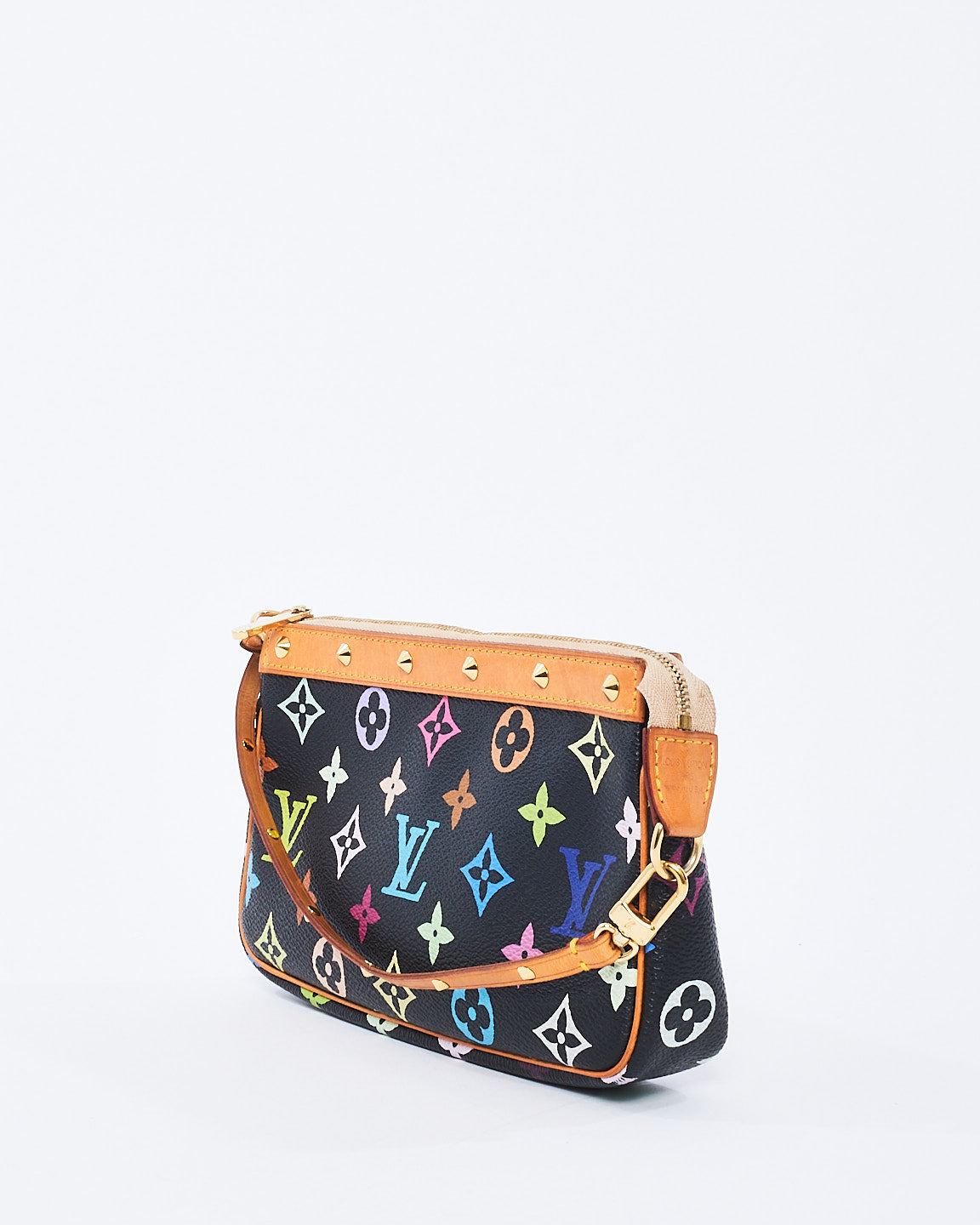 Louis Vuitton Black Monogram Multi Murakami Pochette Accessoires