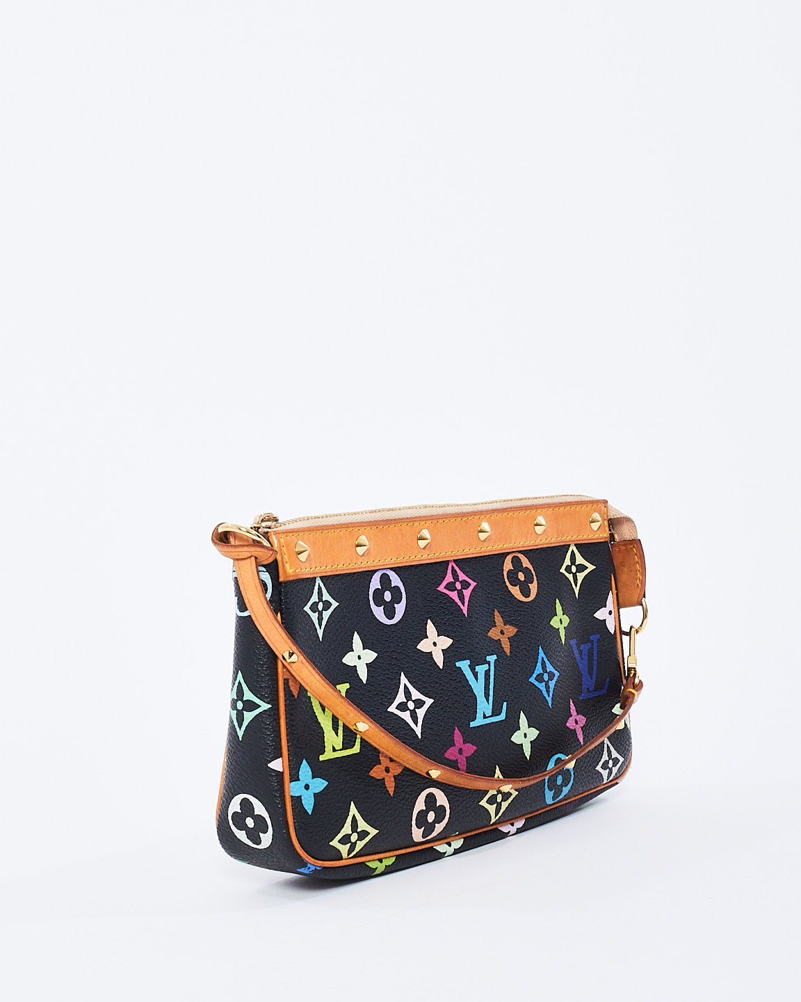 Louis Vuitton Black Monogram Multi Murakami Pochette Accessoires