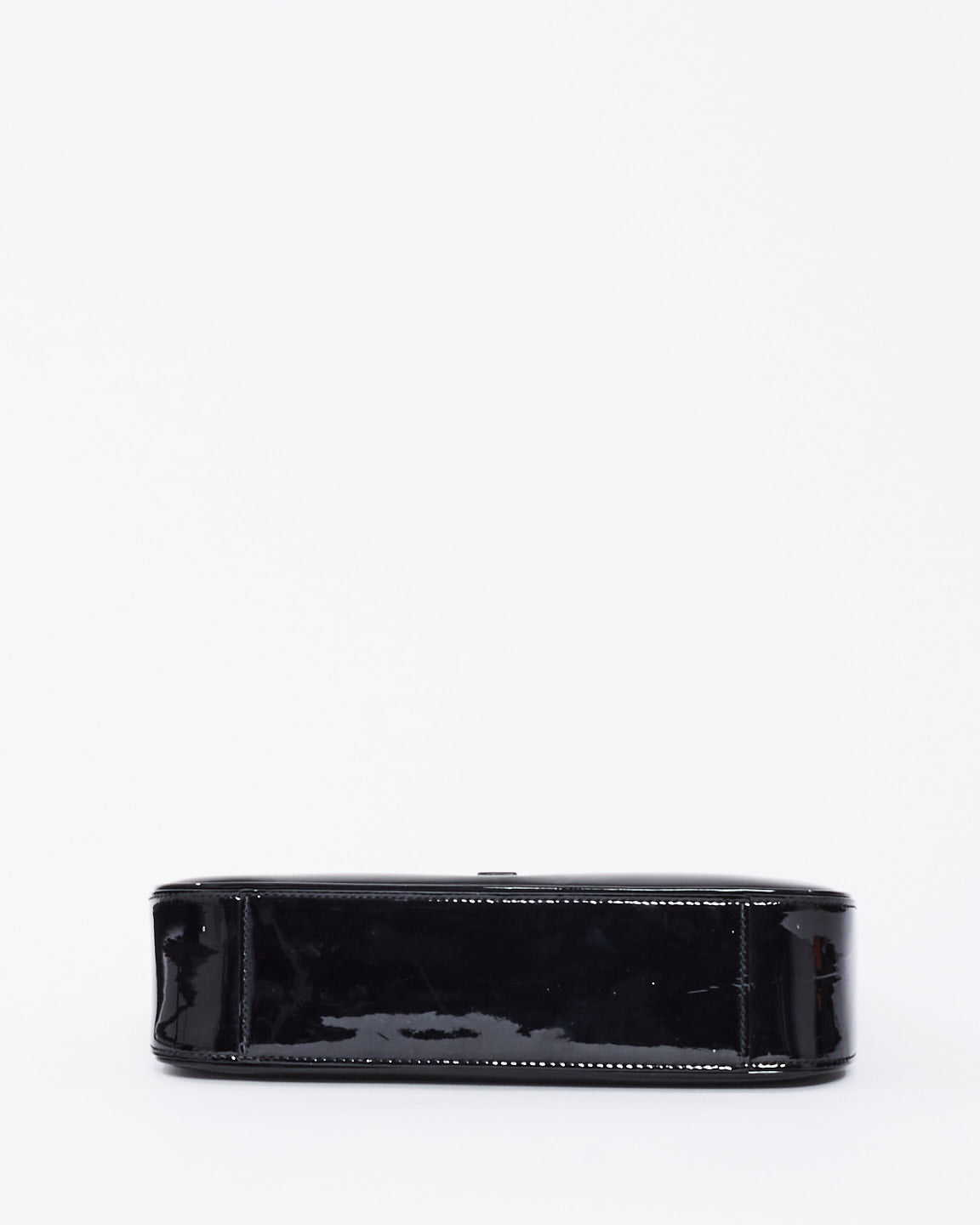 Saint Laurent Black Patent Leather 5 à 7 Shoulder Bag