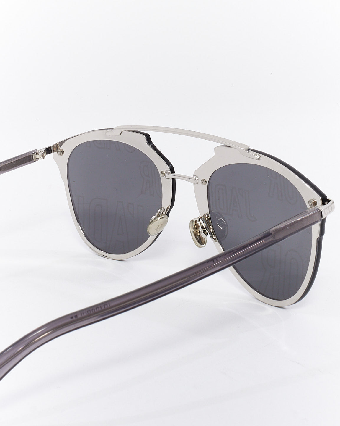 Dior Black Acetate J'ADIOR Reflected P Aviator Sunglasses