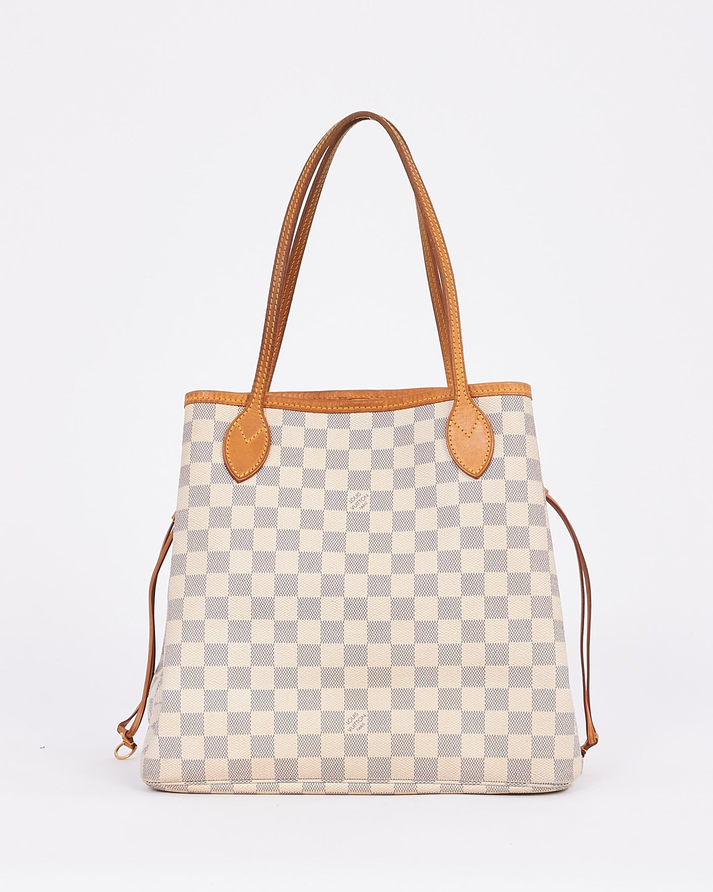 Louis Vuitton Damier Azur Canvas Neverfull MM Tote Bag