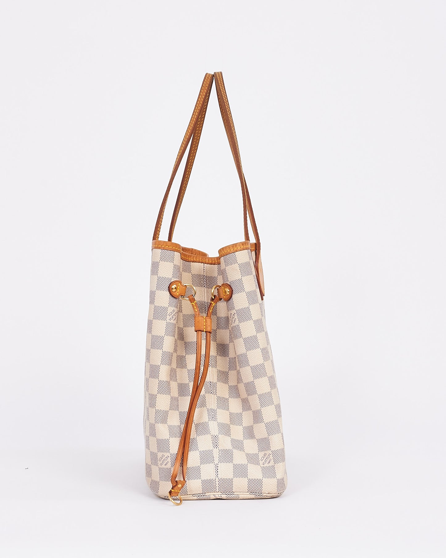 Louis Vuitton Damier Azur Canvas Neverfull MM Tote Bag