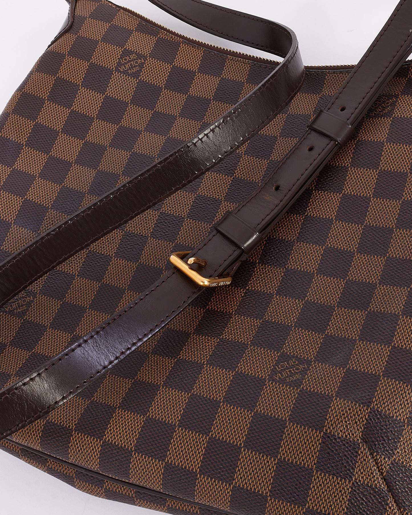 Louis Vuitton Damier Ebene Canvas Bloomsbury PM Crossbody Bag