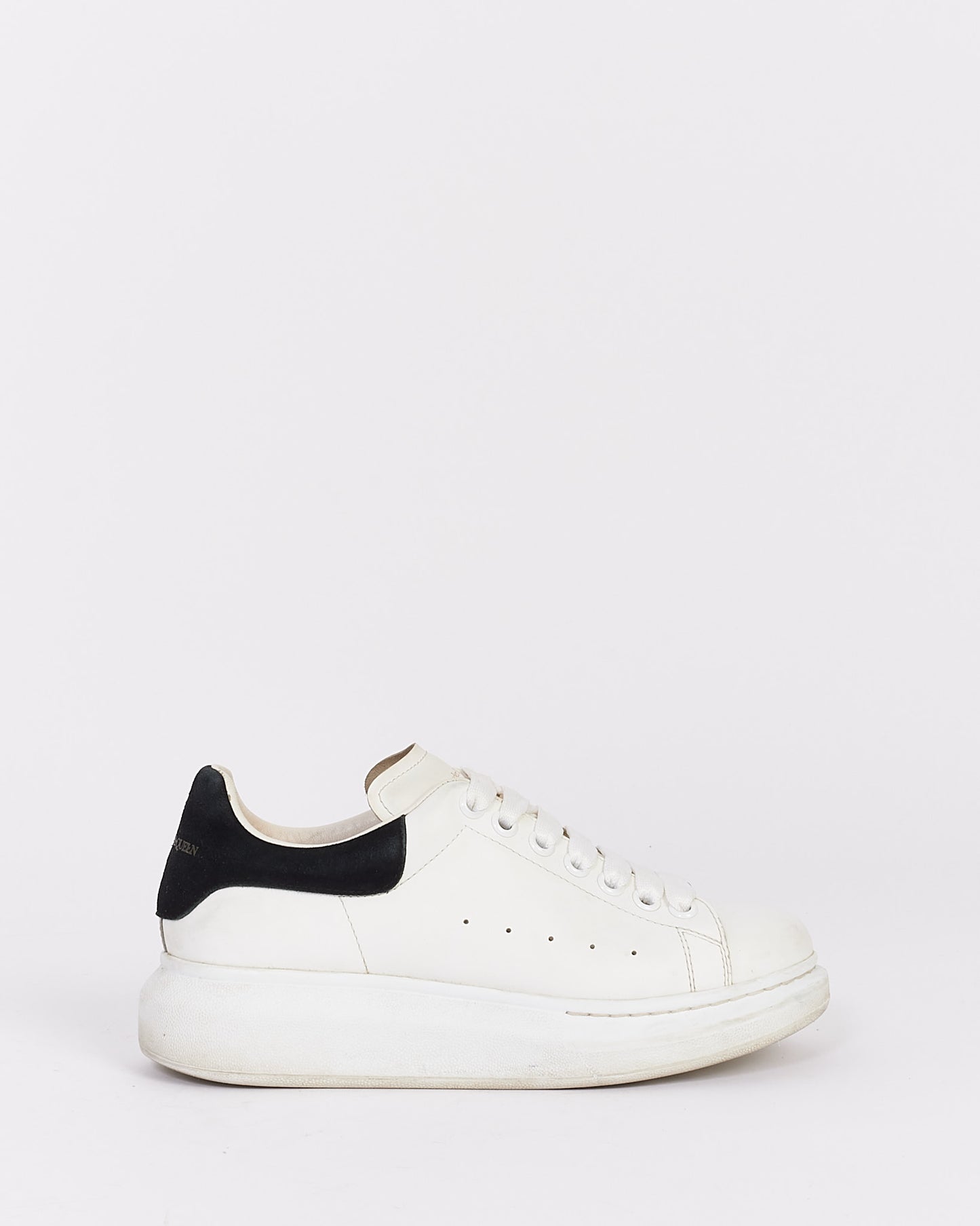 Alexander McQueen White Leather Larry Chunky Sneakers - 38