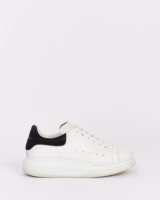 Alexander McQueen White Leather Larry Chunky Sneakers - 38