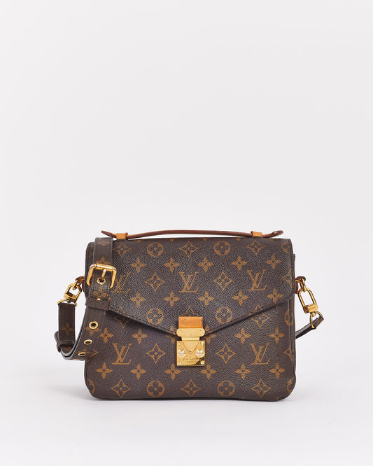 Louis Vuitton Monogram Canvas Pochette Metis Bag