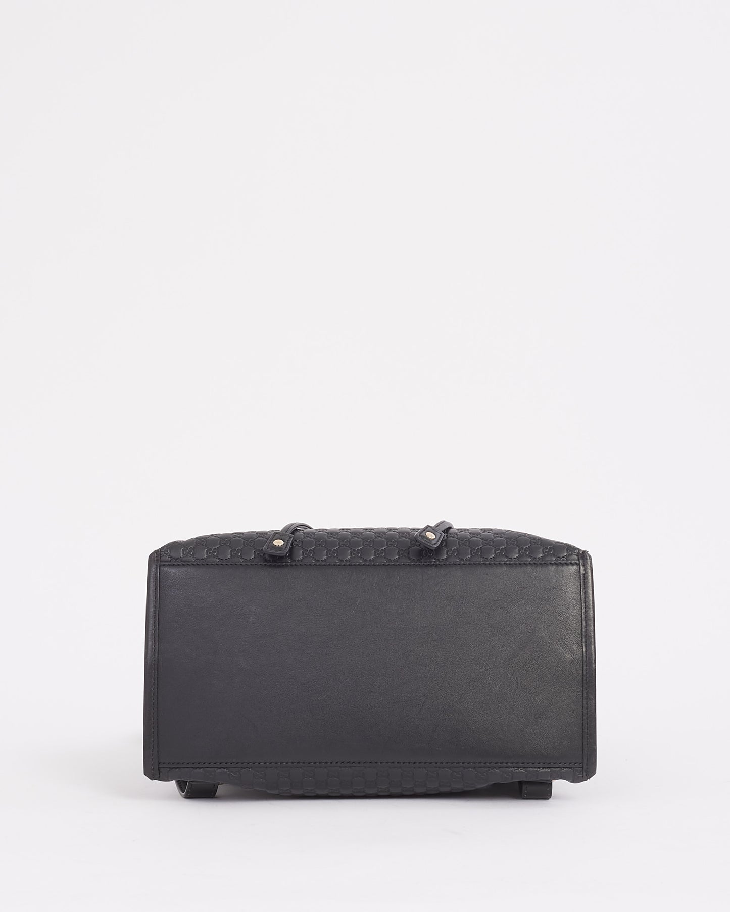 Gucci Black Leather Guccissima Backpack