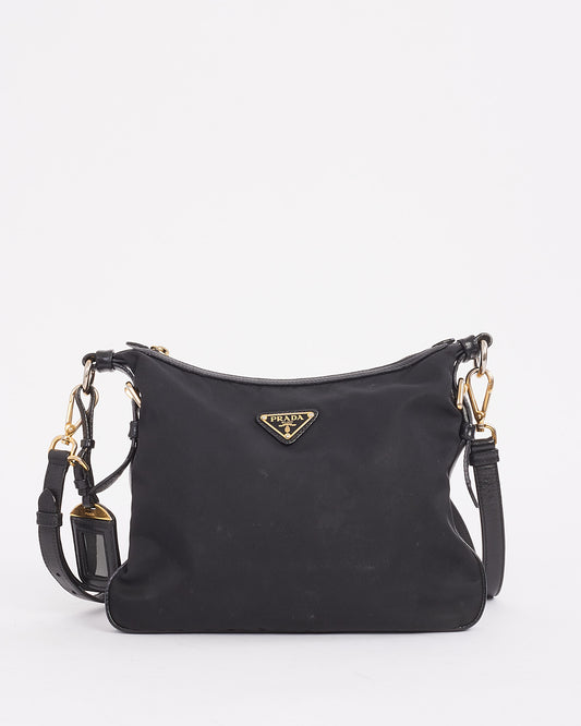 Prada Black Nylon Tessuto Crossbody Messenger Bag