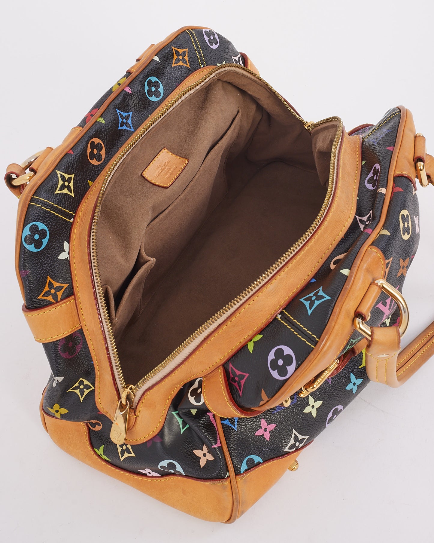 Louis Vuitton Monogram Noir Multicolore Murakami Claudia Sac