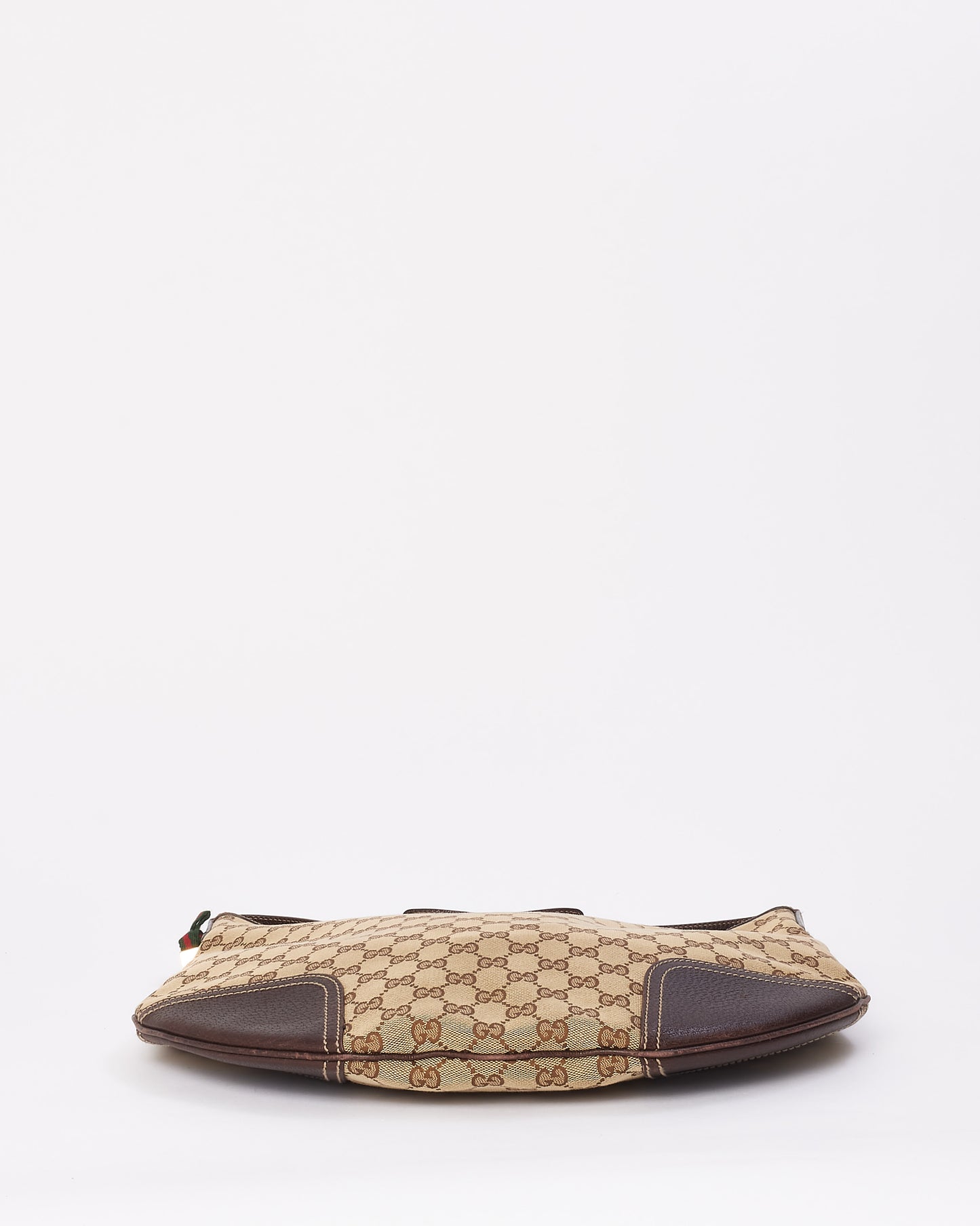 Gucci Brown Canvas Princy GG Hobo Bag