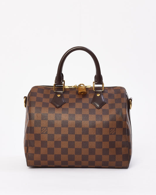 Louis Vuitton Damier Ebene Canvas Speedy Bandoulière 25 - NO STRAP