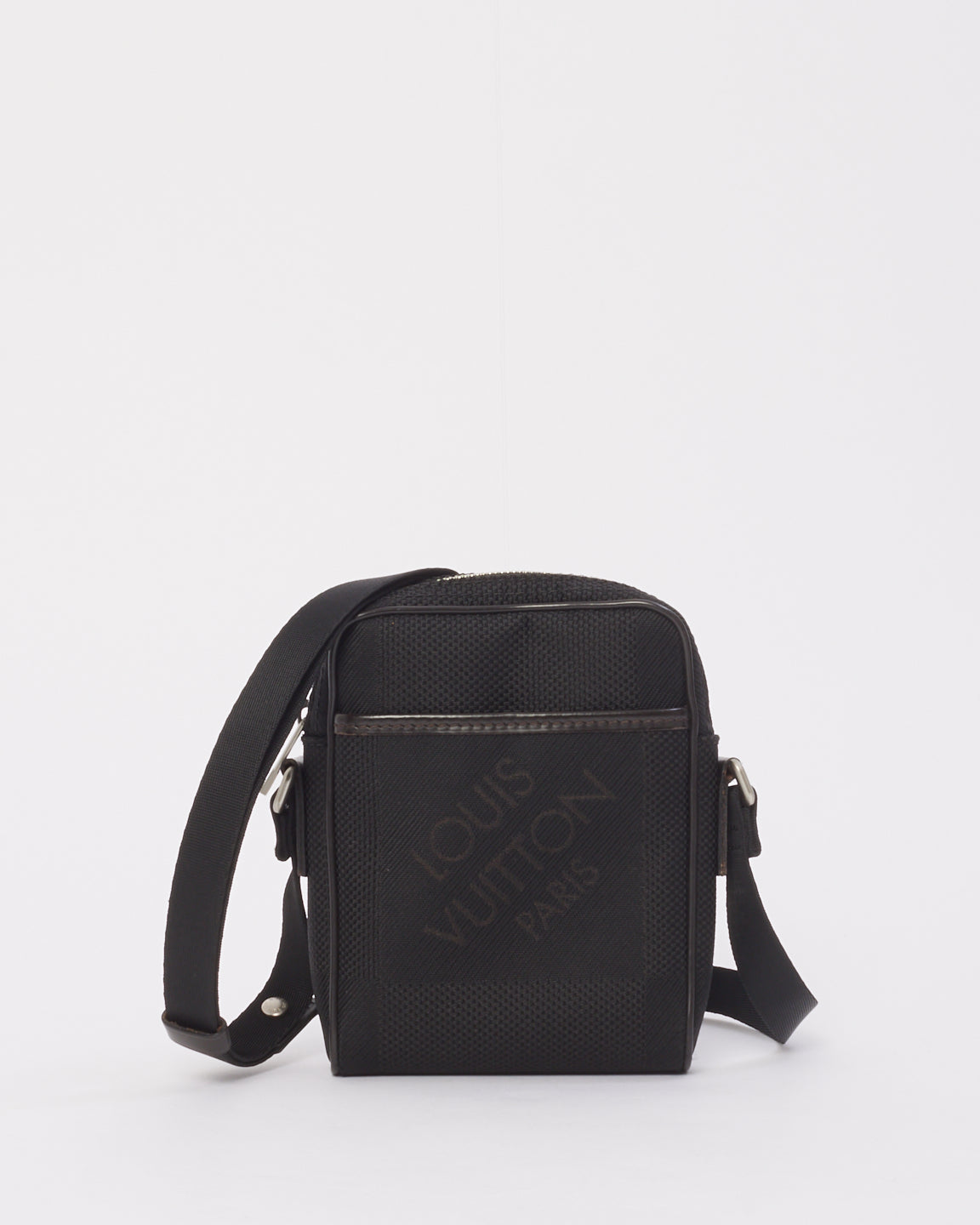 Louis Vuitton Black Fabric Citadin Mini Crossbody Bag