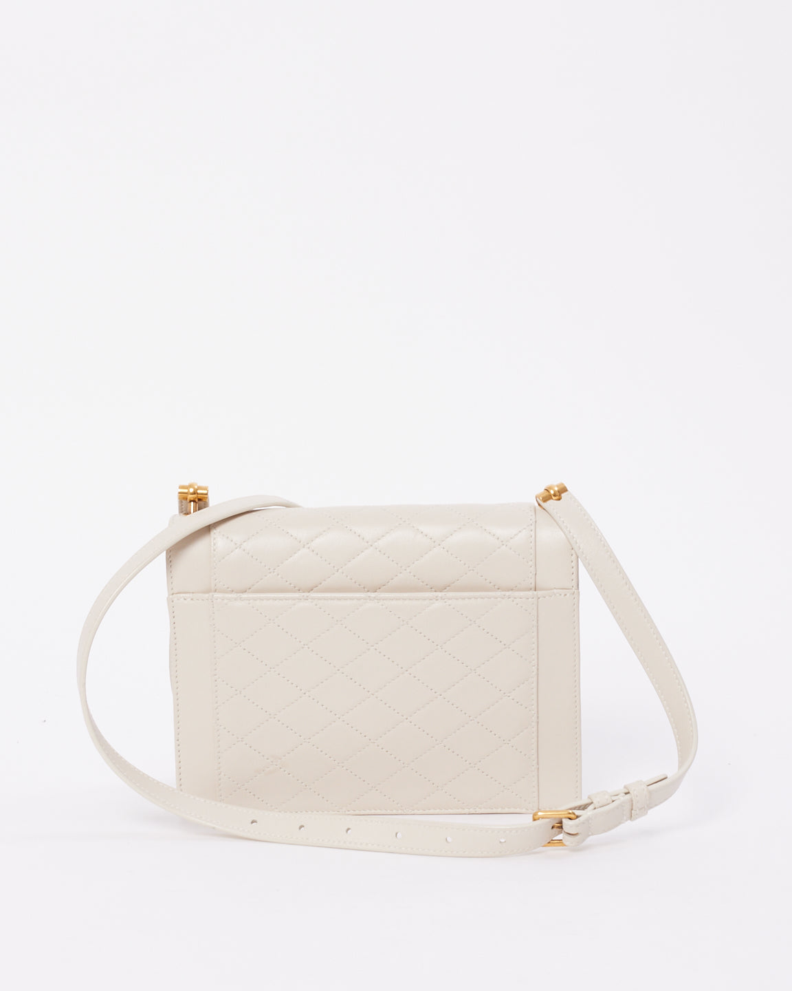 Saint Laurent Sac à bandoulière Gaby Mini Satchel blanc