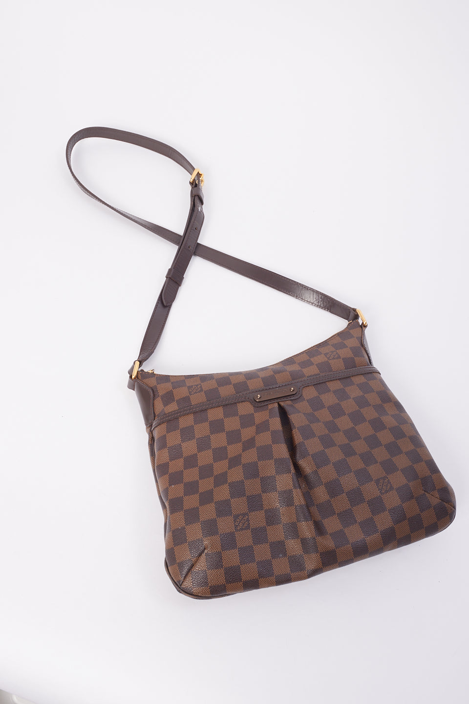 Louis Vuitton Damier Ebene Bloomsbury PM Messenger Bag